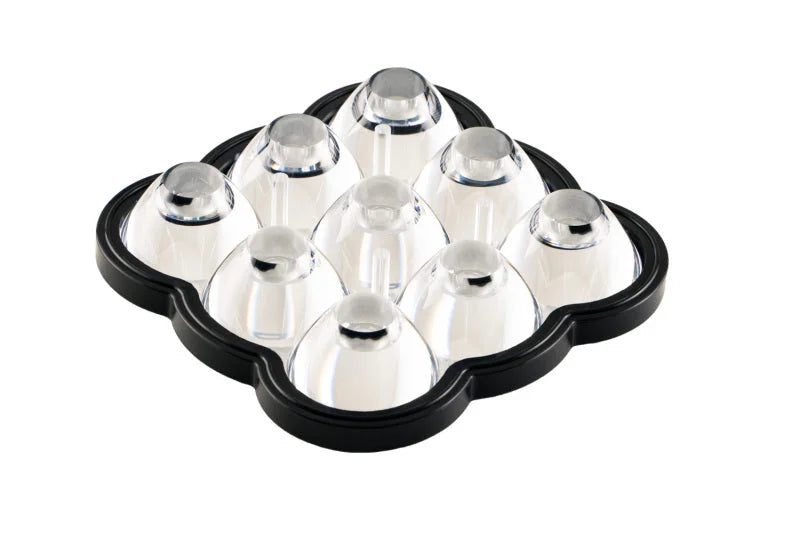 Diode Dynamics SS5 Lens Clear Driving - Back View