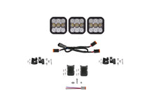 Load image into Gallery viewer, Diode Dynamics SS5 Pro Universal CrossLink 3-Pod Lightbar - White Combo - Main Product View
