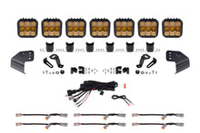 Load image into Gallery viewer, Diode Dynamics SS5 Sport CrossLink Windshield - Yellow Combo Lightbar Kit fits 2021-2025 Ford Bronco - Main Product View