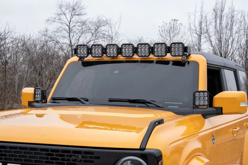 Diode Dynamics SS5 Sport CrossLink Windshield - Yellow Combo Lightbar Kit fits 2021-2025 Ford Bronco - Additional View 8