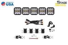 Load image into Gallery viewer, Diode Dynamics SS5 Sport Universal CrossLink 5-Pod Lightbar - Yellow Driving - Additional View 5
