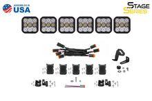 Load image into Gallery viewer, Diode Dynamics SS5 Sport Universal CrossLink 6-Pod Lightbar - Yellow Combo - Additional View 6