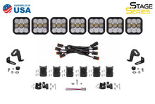 Load image into Gallery viewer, Diode Dynamics SS5 Sport Universal CrossLink 7-Pod Lightbar - White Driving - Installation View