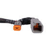 Load image into Gallery viewer, Diode Dynamics SS5 Ultra Heavy Duty Terminating Splitter Harness (Single) - Side View