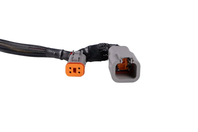 Diode Dynamics SS5 Ultra Heavy Duty Terminating Splitter Harness (Single) - Side View