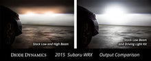 Load image into Gallery viewer, Diode Dynamics SS6 LED Kit - White Driving fits 2015-2017 Subaru WRX / WRX STI - Back View