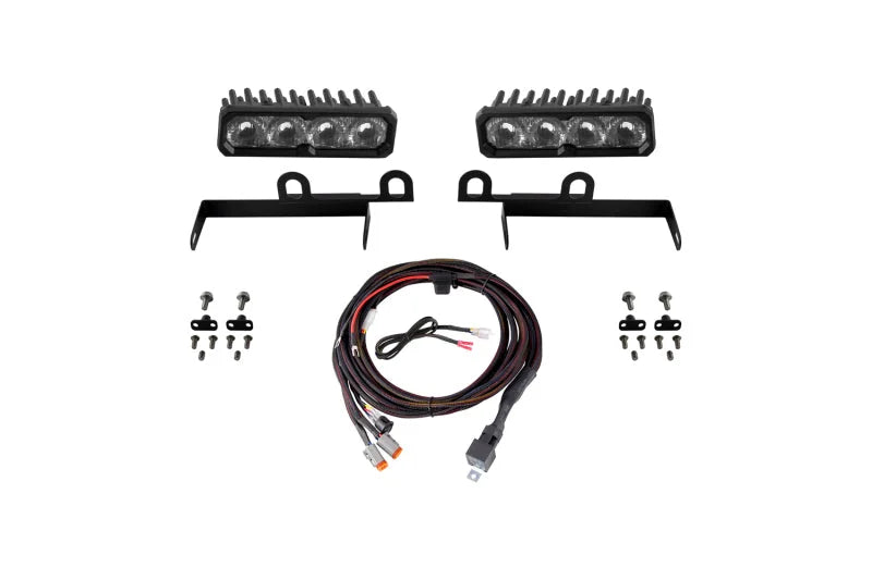Diode Dynamics SS6 Pro LED Kit White Driving 6000K fits 2013-2018 Ram 1500 - Main Product View