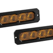 Load image into Gallery viewer, Diode Dynamics SS6 Sport Yellow Flood Flush ABL (pair) 3000K - Main Product View