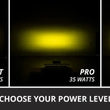 Load image into Gallery viewer, Diode Dynamics SS6 Sport Yellow Spot Standard ABL (pair) 3000K - Installation View
