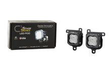 Load image into Gallery viewer, Diode Dynamics SSC1 Type FBS LED Fog Light Kit - Yellow SAE Fog - Back View