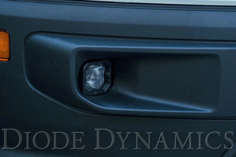 Diode Dynamics SSC1 Type FBS LED Fog Light Kit - Yellow SAE Fog - Installation View