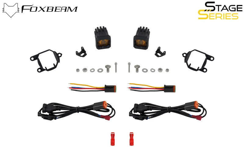 Diode Dynamics SSC1 Type G4M LED Fog Light Kit White SAE Fog - Back View