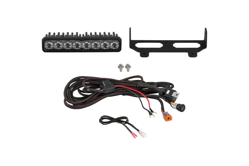 Diode Dynamics Shock Mount Kit SS10 White Combo fits 2018 2020-2025 Can-Am Maverick X3 - Main Product View