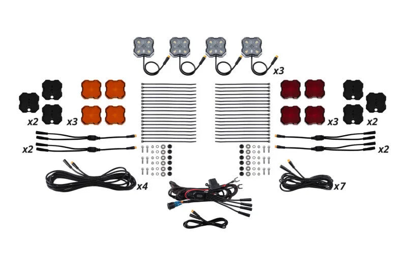 Diode Dynamics Single-Color Rock Light Installer Magnet Mount Kit (12-pack) - Main Product View