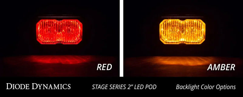 Diode Dynamics Stage Series 2 In LED Pod Pro - White Combo Standard ABL (Pair) - Additional View 6