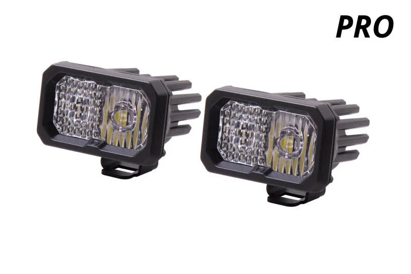 Diode Dynamics Stage Series 2 In LED Pod Pro - White Combo Standard ABL (Pair) - Additional View 9