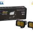 Load image into Gallery viewer, Diode Dynamics Stage Series 2 In LED Pod Pro - Yellow Flood Standard ABL (Pair) - Additional View 9