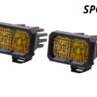 Load image into Gallery viewer, Diode Dynamics Stage Series 2 In LED Pod Sport - Yellow Combo Standard ABL (Pair) - Side View