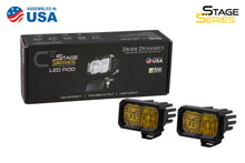 Load image into Gallery viewer, Diode Dynamics Stage Series 2 In LED Pod Sport - Yellow Combo Standard ABL (Pair) - Installation View