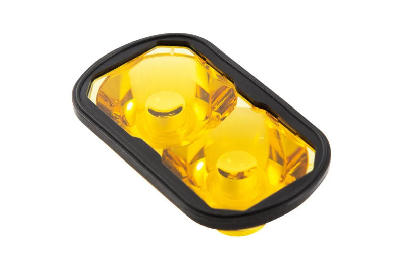 Diode Dynamics Stage Series 2 In Lens Flood - Yellow - Side View