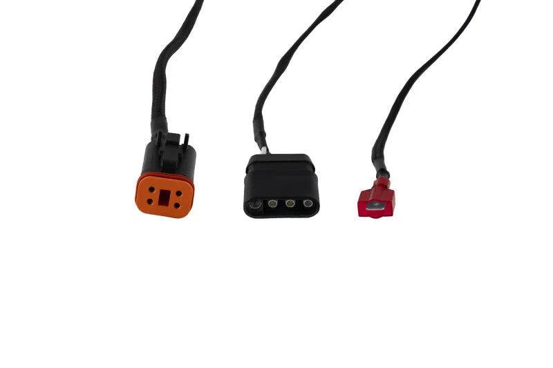 Diode Dynamics Stage Series 4-pin Single-Output Trailer Wiring Harness - Side View
