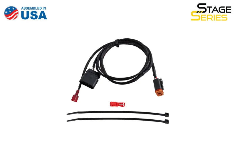 Diode Dynamics Stage Series 4-pin Single-Output Trailer Wiring Harness - Back View
