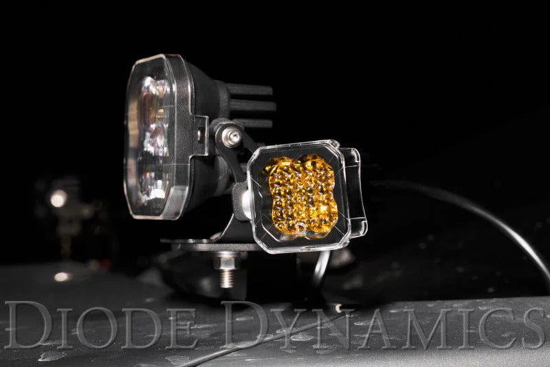 Diode Dynamics Stage Series C1 LED Pod Cover Clear Each - Additional View 5