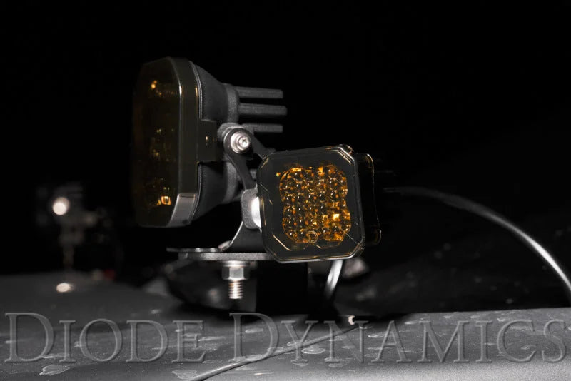 Diode Dynamics Stage Series C1 LED Pod Cover Smoked Each - Additional View 5