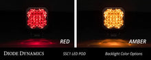 Load image into Gallery viewer, Diode Dynamics Stage Series C1 LED Pod Pro - White Flood Flush RBL Each - Side View