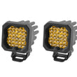 Load image into Gallery viewer, Diode Dynamics Stage Series C1 LED Pod Pro - Yellow Flood Standard ABL (Pair) - Main Product View