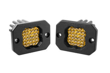 Load image into Gallery viewer, Diode Dynamics Stage Series C1 LED Pod Pro - Yellow Flood Flush ABL (Pair) - Main Product View