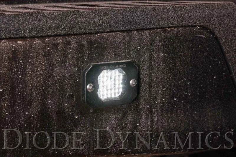 Diode Dynamics Stage Series C1 LED Pod Sport - White Flood Flush ABL Each - Additional View 6