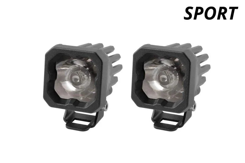 Diode Dynamics Stage Series C1 LED Pod Sport - White Spot Standard ABL (Pair) - Additional View 9