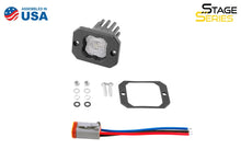 Load image into Gallery viewer, Diode Dynamics Stage Series C1 LED Pod - White SAE Fog Flush ABL Each - Installation View