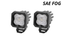 Load image into Gallery viewer, Diode Dynamics Stage Series C1 LED Pod - White SAE Fog Standard ABL (Pair) - Side View