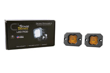 Load image into Gallery viewer, Diode Dynamics Stage Series C1 LED Pod - Yellow SAE Fog Flush ABL (Pair) - Additional View 6