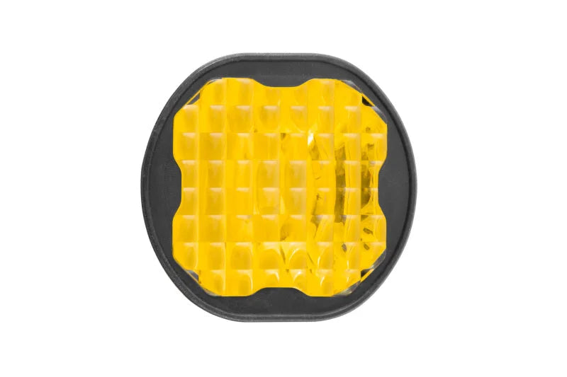 Diode Dynamics Stage Series C1 Lens Wide - Yellow - Main Product View