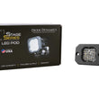 Load image into Gallery viewer, Diode Dynamics Stage Series C1R - White Flood Flush Mount LED Pod (one) - Installation View