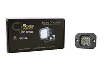 Load image into Gallery viewer, Diode Dynamics Stage Series C1R - White Flood Flush Mount LED Pod (one) - Installation View