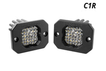 Load image into Gallery viewer, Diode Dynamics Stage Series C1R - White Flood Flush Mount LED Pod (Pair) - Main Product View