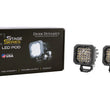 Load image into Gallery viewer, Diode Dynamics Stage Series C1R - White Flood Standard LED Pod (Pair) - Back View