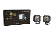 Load image into Gallery viewer, Diode Dynamics Stage Series C1R - White Flood Standard LED Pod (Pair) - Back View