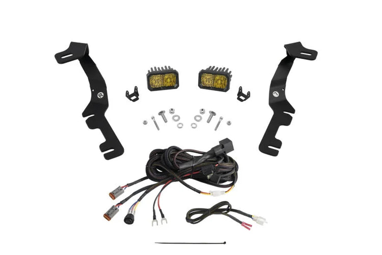 Diode Dynamics Stage Series Ditch Light Kit for 2019-Present Ram C2 - Sport Yellow Combo - Main Product View