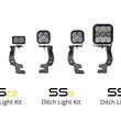 Load image into Gallery viewer, Diode Dynamics Stage Series Ditch Light Kit for 2019-Present Ram SS5 - Pro White Combo - Back View