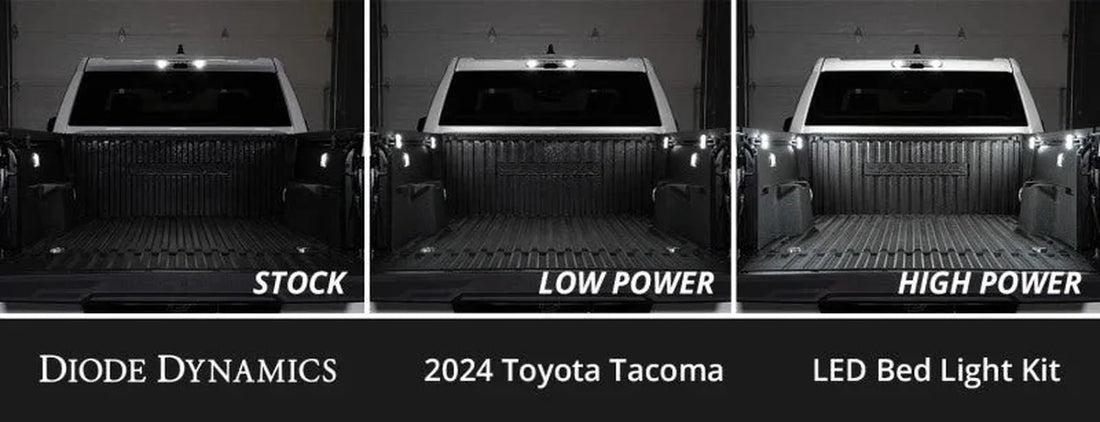 Diode Dynamics Stage Series LED Bed Light Kit for Toyota Tacoma- White Diffused - Additional View 7