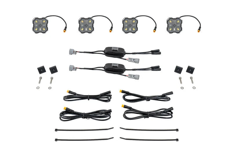 Diode Dynamics Stage Series LED Bed Light Kit for Toyota Tacoma- White Diffused - Main Product View