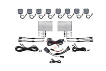 Load image into Gallery viewer, Diode Dynamics Stage Series RGBW LED Rock Light Kit (8-pack) - Main Product View
