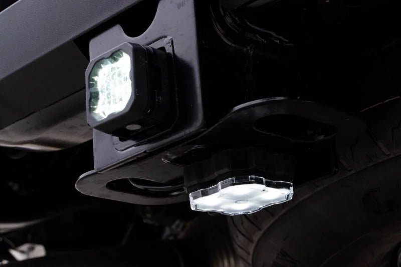 Diode Dynamics Stage Series RGBW LED Rock Light Kit (8-pack) - Back View
