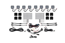 Load image into Gallery viewer, Diode Dynamics Stage Series RGBW LED Rock Light Kit (8-pack) - Main Product View