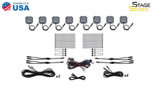 Load image into Gallery viewer, Diode Dynamics Stage Series RGBW LED Rock Light Kit (8-pack) - Additional View 7